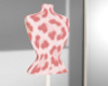 Pink Cheetah dress form