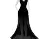 F} black Soiree dress