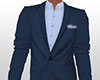 EM Blu Suit no tie