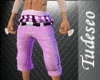 [TD]Purple Short w/Boxer