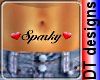Sparky hearts belly tat