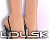 L* Elegance Silver Heels