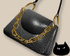 0123 Black Chain Bag