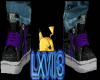 [LXVII3] Shoes Purple