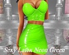 Sexy Latex Neon Green