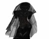 Veil bridal black