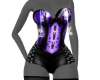 Purple bunny corset