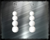 White Pearl Earrings