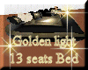 [my]Golden 13 Seats Bed