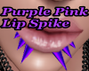 Purple Pink Lip Spike