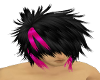 Emo Black with Neon Pink