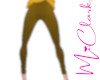 Yellow Slim Legging