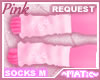 Pink ~ Socks M