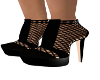 Black Webbed Heels