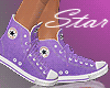 {S} Purple H/C Converse