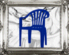𝕽. blue chair