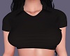 Black Crop Top