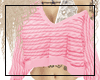 Cable sweater-pink