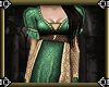 ~E- Juliet Gown Emerald