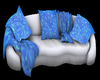(L) Blue chill couch