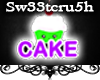 [S] Cake Sign