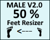 Feet Scaler 50% V2.0