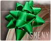 [Is] Xmas Gift Bow Green