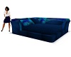 Royal Blue Cuddle Bed