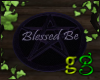 *G Blessed Be Round Rug
