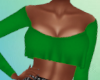 Irish Green Crop Top