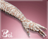 BEi Mia Gloves Wht