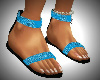 Lite Blue Hippy Sandal