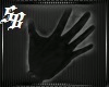 plain black gloves -sb-