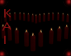 Heart Valentine Candles