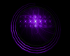 Purple Rave Flying Disk