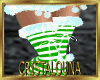 Cute xmas elfe fur boots