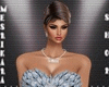 Queen Love Blue  Gown