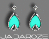 Vintage Earrings Lagoon
