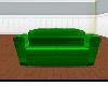 Green Stripped Couch