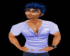 Dragon tank top blue