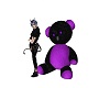Black n Purple Bear