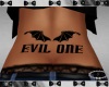 "Evil One" LowerBack Tat