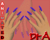 A Purple-ade Long Nails