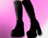 Black Leather Boots.