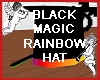 Black Magic Rainbow Hat