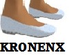 White/blue tint flat 