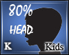 Kids 80% Head Scaler !K
