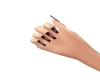 Dark Copper Nails