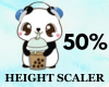 Height Scaler 50%