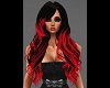 Black/Red Danyel Hair